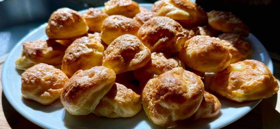 Gougères au Fromage www.chezfrancois.net