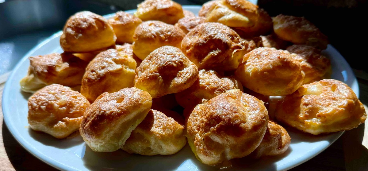 Gougères au Fromage www.chezfrancois.net