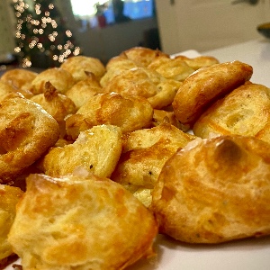 Gougères au Fromage Gougères au Fromage www.chezfrancois.net