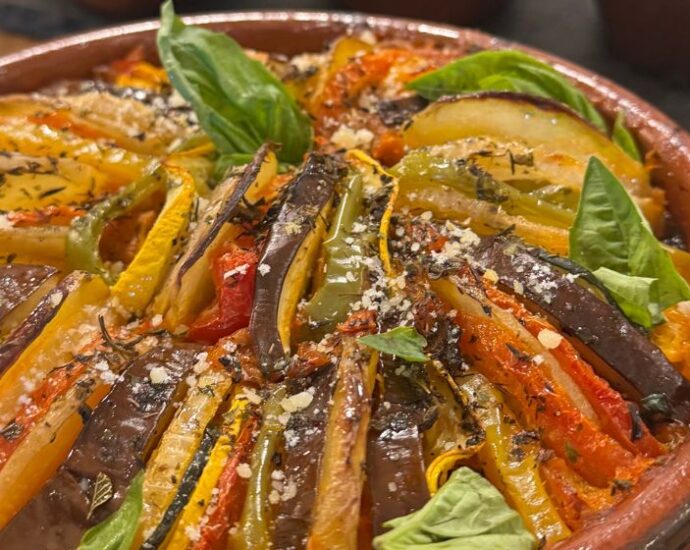 Ratatouille by Chez François cooking classes