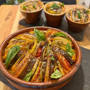 Ratatouille by chez François Cooking Classes
