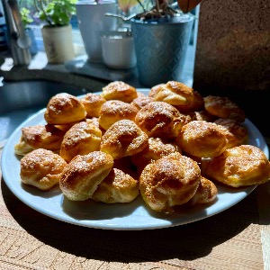 Gougères au Fromage Gougères au Fromage www.chezfrancois.net