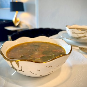 French Winter Kale & Chorizo Potato Soup French Winter Kale & Chorizo Potato Soupwww.chezfrancois.net