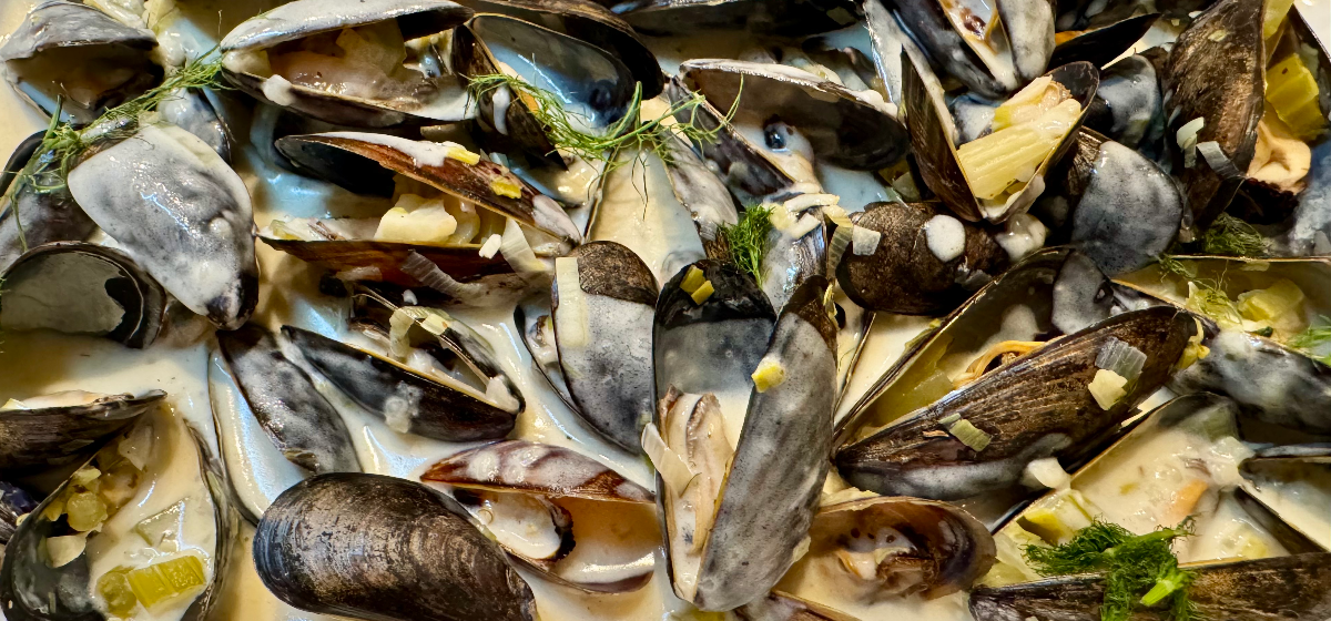 French Mussels www.chezfrancois.net