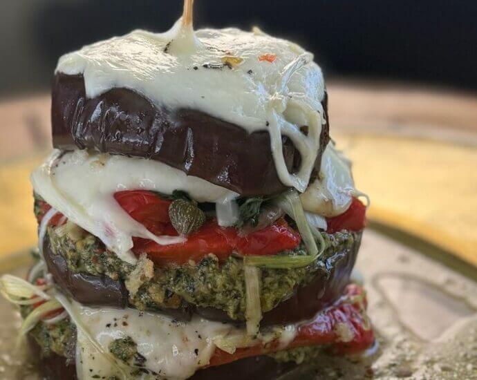 Mediterranean Vegetable Napoleon