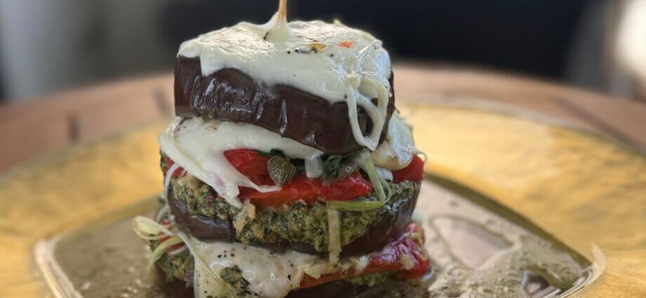 Mediterranean Vegetable Napoleon