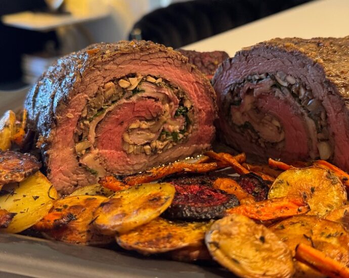 Bavette Roulade Chez François cooking classes