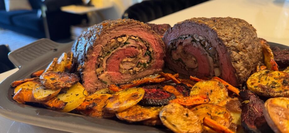 Bavette Roulade Chez François cooking classes