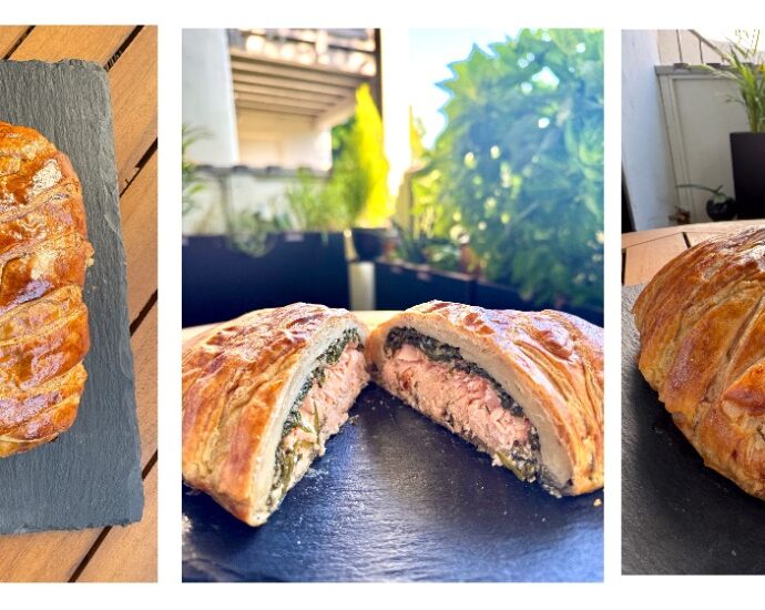 Feuilleté de Saumon - Chez François Cooking Classes