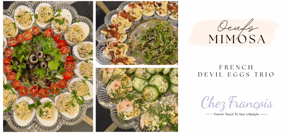 Oeufs Mimosa www.chezfrancois.net