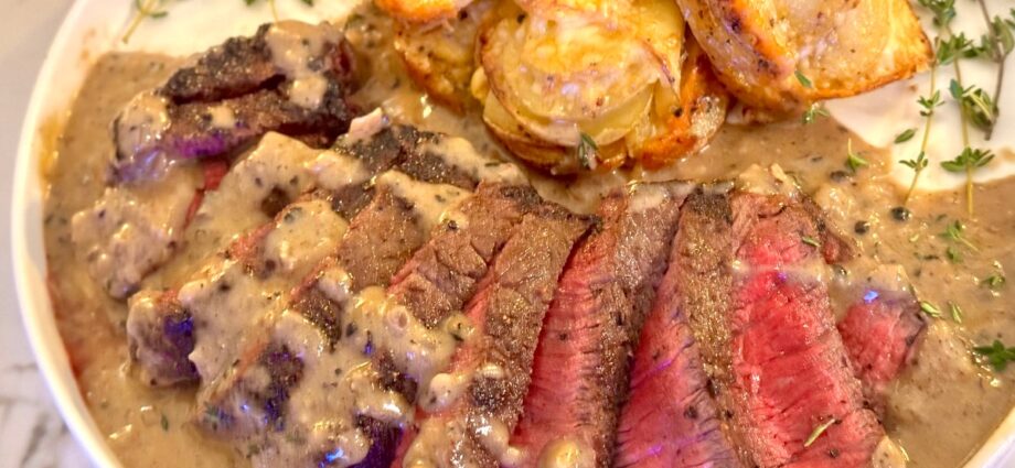 Steak au Poivre www.chezfrancois.net