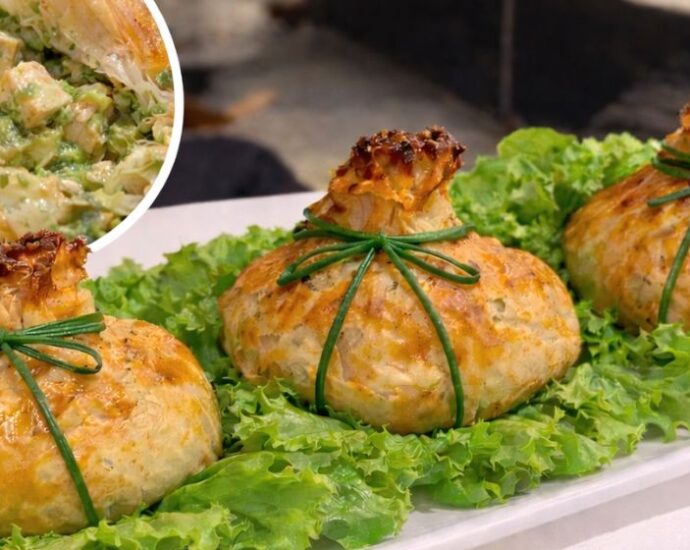 Aumônières de Saumon by Chez François