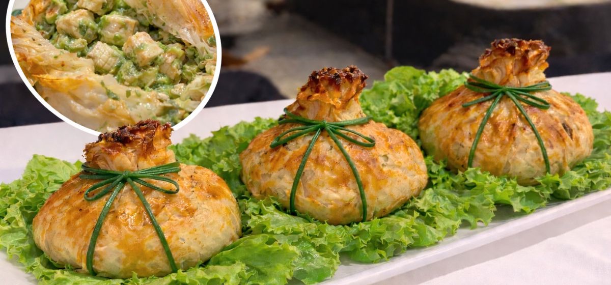 Aumônières de Saumon by Chez François