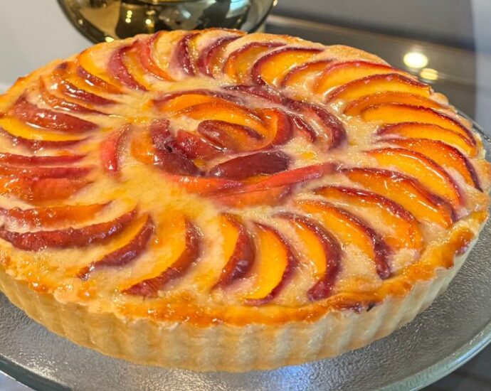 Frangipane Peach Tart