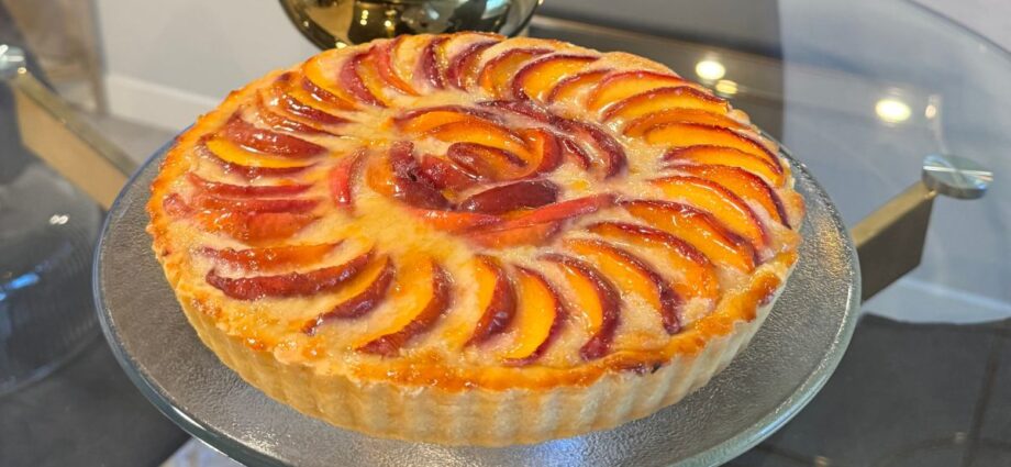 Frangipane Peach Tart