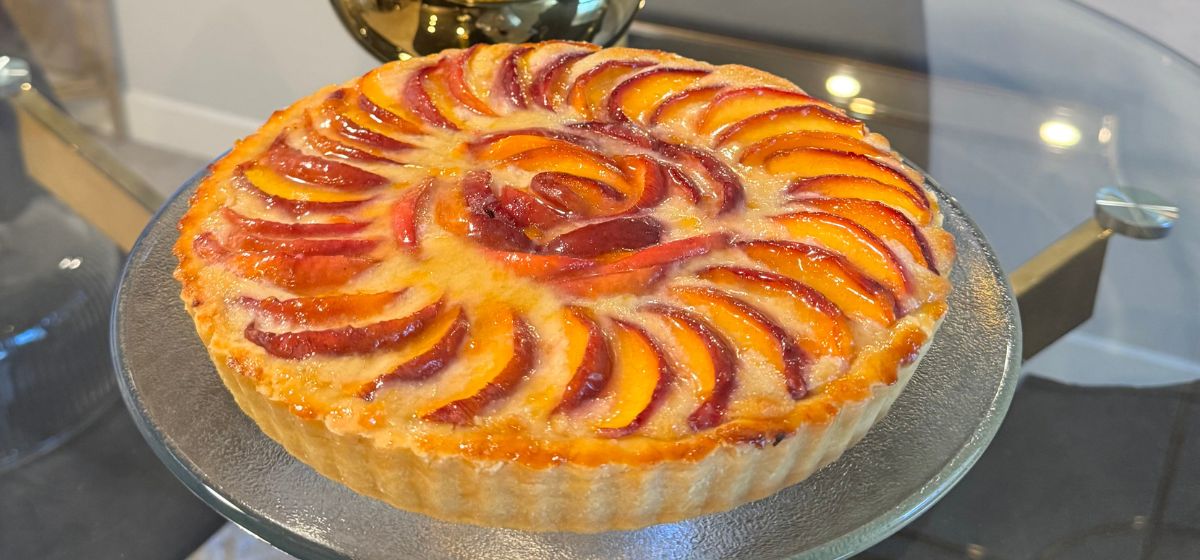Frangipane Peach Tart