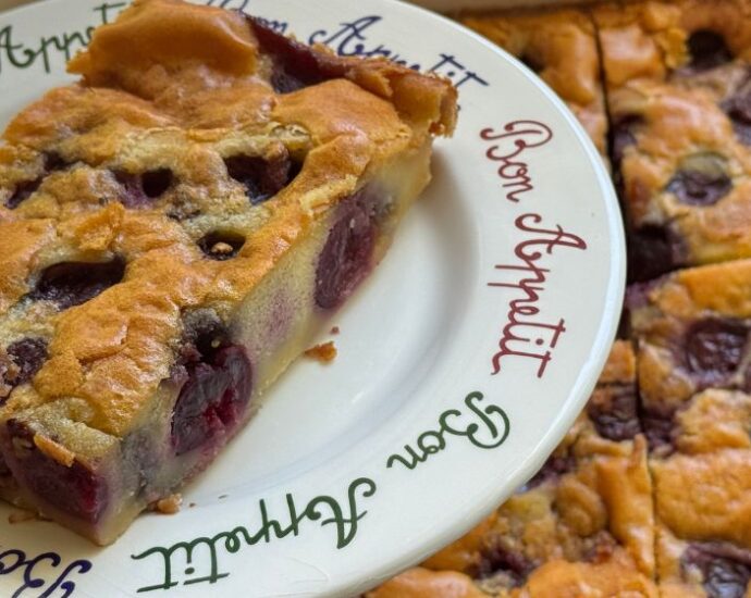 Cherry Clafoutis by Chez François Cooking Classes
