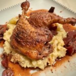 Red-Wine Braised Duck Legs
