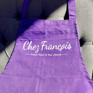 Order Chez François Purple Apron order chez Francois purple apron 2