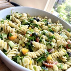Sunny Pasta Salad - Recipe Coming Soon Sunny Pasta Salad www.chezfrancois.net