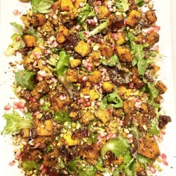 Squash-Moi! Butternut Squash salad www.chezfrancois.net