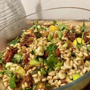 Farro Al Fresco FARRO SALAD www.chezfrancois.net