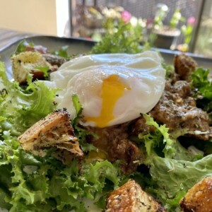 Salad Lyonnaise Salad Lyonnaise www.chezfrancois.net