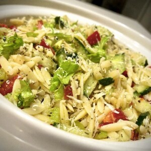 Monsieur Orzo ORZO SALAD www.chezfrancois.net