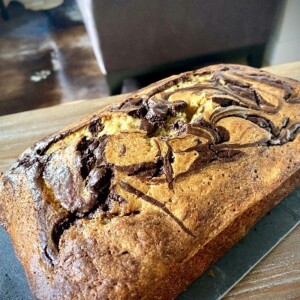 Chocolat-Banane Marbré Chocolat-Banane Marbré www.chezfrancois.net