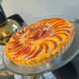 Frangipane Peach Tart Frangipane Peach Tart www.chezfrancois.net