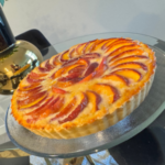 Frangipane Peach Tart www.chezfrancois.net