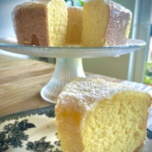 Lemon Chiffon Cake Lemon Chiffon Cake www.chezfrancois.net