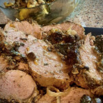 Pork Tenderloin Stuffed with Mushrooms, Spinach and Cheese Pork Tenderloin Stuffed with Mushrooms, Spinach and Cheese at chezfrancois.com