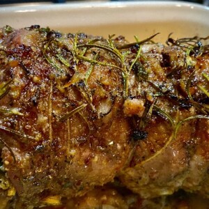 Stuffed Lamb Roast Stuffed Lamb Roast www.chezfrancois.net