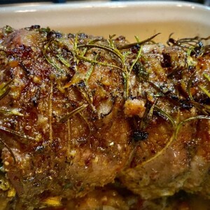Stuffed Lamb Roast Stuffed Lamb Roast www.chezfrancois.net