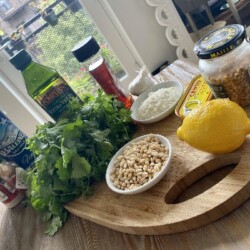 My Pesto Recipe Perfect Pesto www.chezfrancois.net