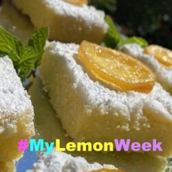 Lemon Fondant Bars Lemon Fondant Bars www.chezfrancois.net