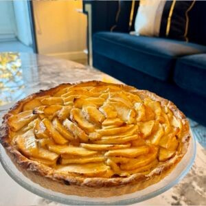 French Apple Tart French Apple Tart by Chez Francois cooking classes