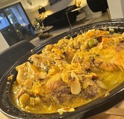 Moroccan Lemon Chicken Tagine Chez Francois VIP Cooking Program
