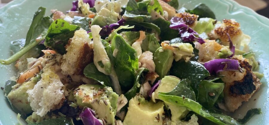 CHEZ FRANCOIS COOKING: TUNA QU'A ESSAYER SALAD