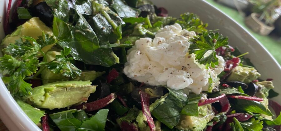 CHEZ FRANCOIS COOKING: LA BELLE VIE SALAD