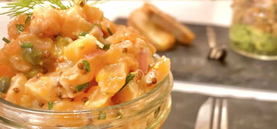 CHEZ FRANCOIS COOKING: SALMON TARTARE