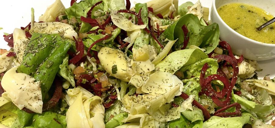 CHEZ FRANCOIS COOKING: L'ARTICH'OK SALAD
