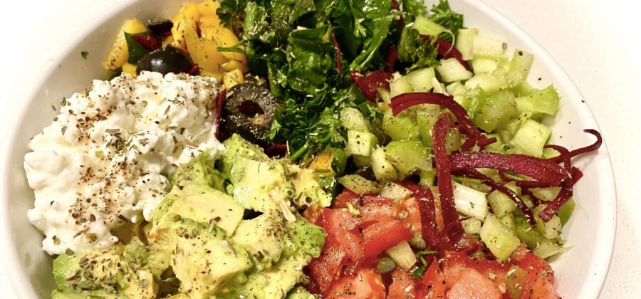 CHEZ FRANCOIS COOKING: FREE SPIRIT SALAD BOWL