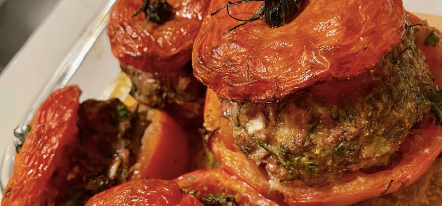 CHEZ FRANCOIS COOKING CLASS: TOMATES FARCIES (STUFFED TOMATOES)